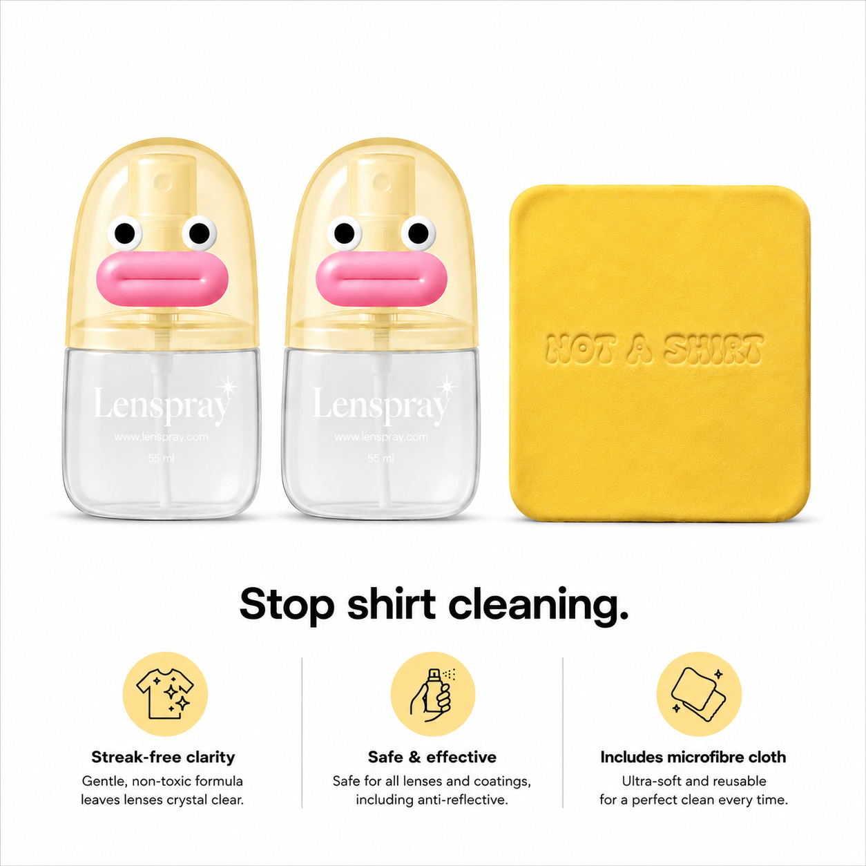 Clear Chic™ Lens Cleaning Kit [2 Pack]
